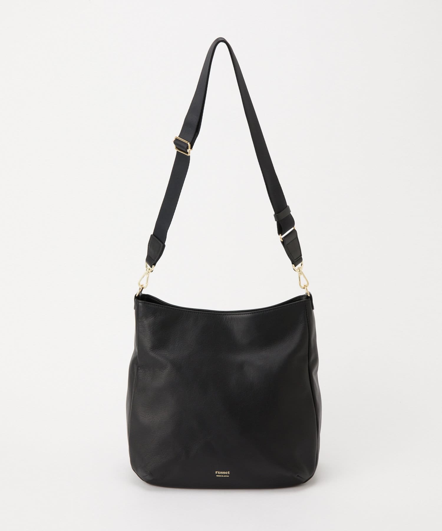 Russet [Soft leather] Large shoulder bag